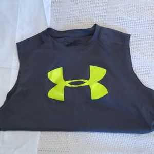 Under Armour boys muscle tank